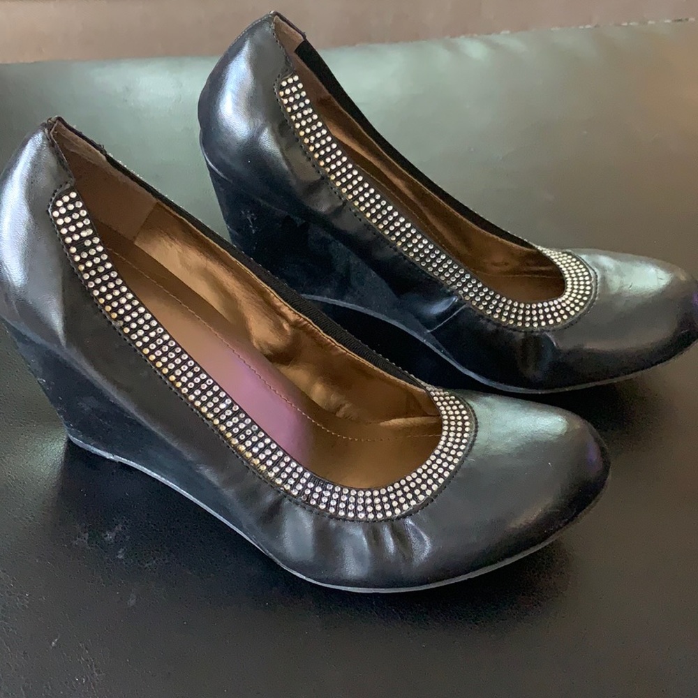 BCBG studded heels